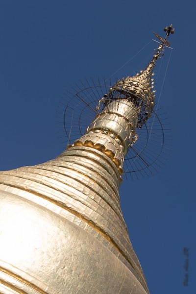 Stupa doré