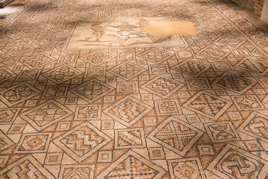 Tapis de pierre à Ravenne