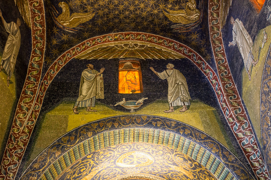 Mosaïque Saint Pierre et Saint Paul du Mausolée de Galla Placidia