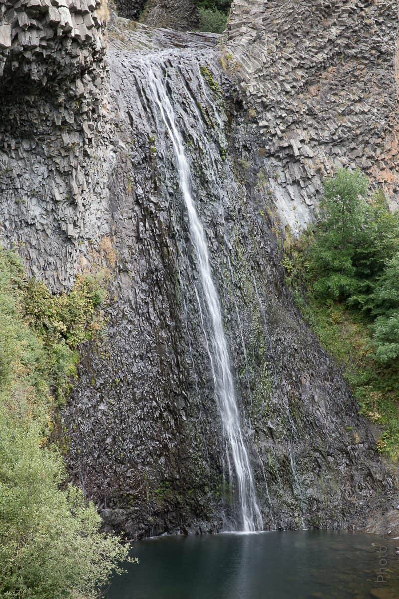 Une cascade qui doit être impressionante lorsqu'il y a de l'eau en abondance