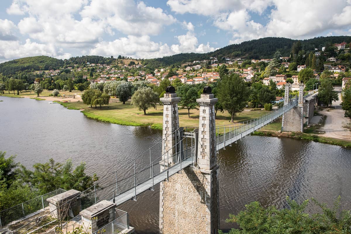 Passerelle d'Aurec-sur-Loire