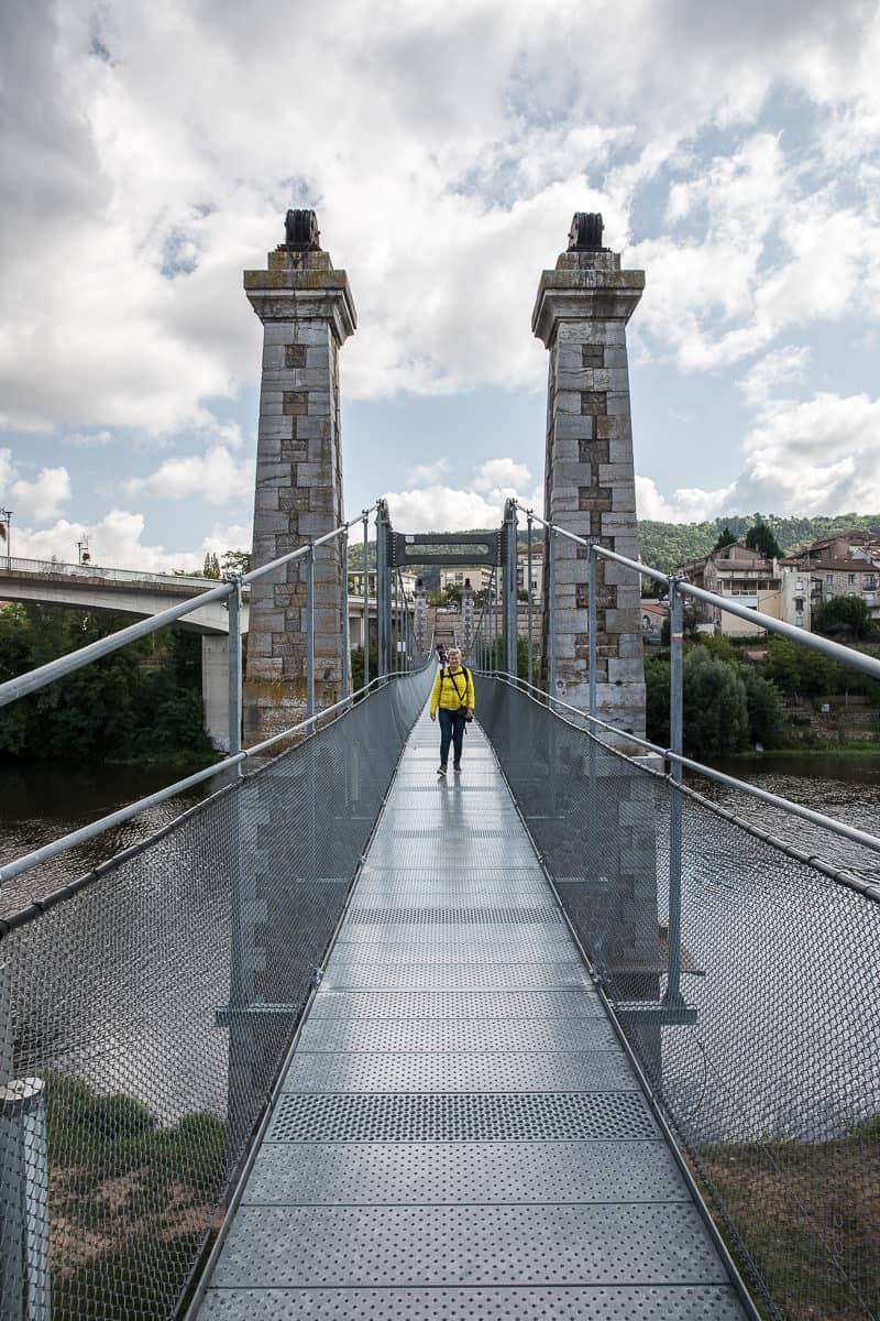 Mo et passerelle d'Aurec