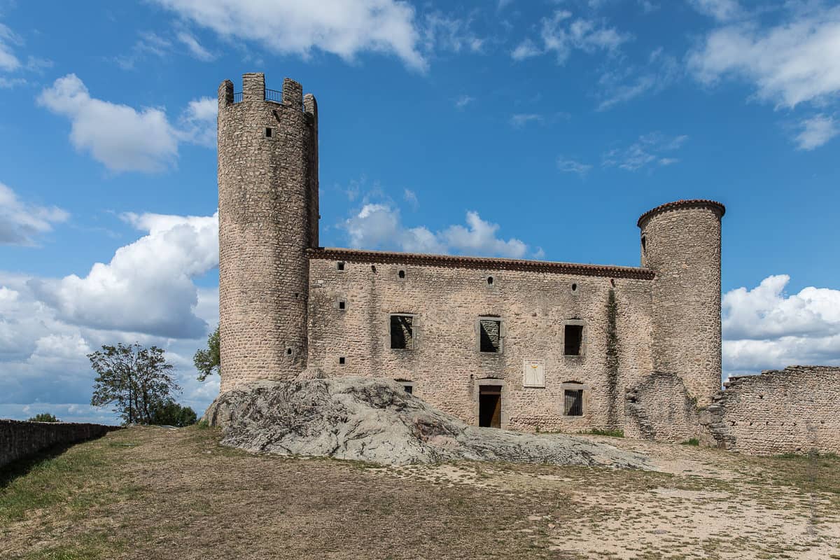 façade du château d'Essalois